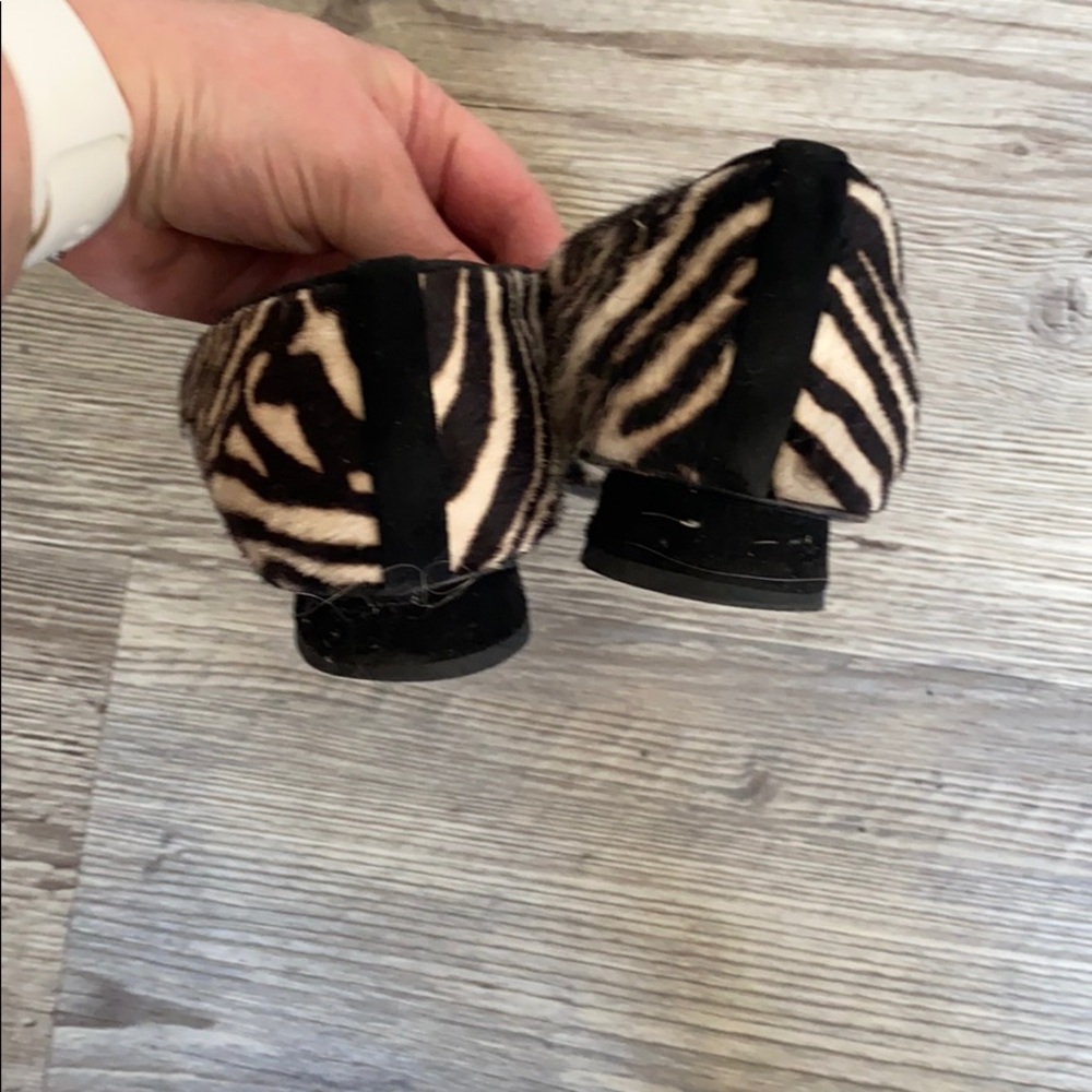 Stuart Weitzman Zebra Flats Size 9.5 - image 6